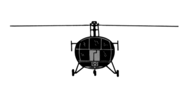 GTA 44-2-18:  Alouette III Front