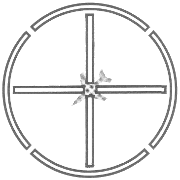 Army Air Defense Digest: M24C reticle