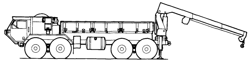 TM 9-2320-279-10-1: M977, boom extended