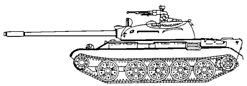 IN0534: T-54B with 12.7mm DShKM MG