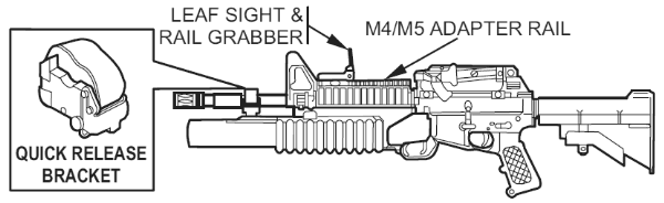 TM 9-1010-221-10: M203A2 components