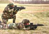PEO Soldier website: XM8 with XM320, Sharpshooter