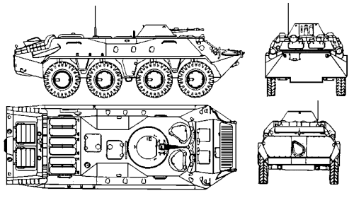 BTR-70 Personnel