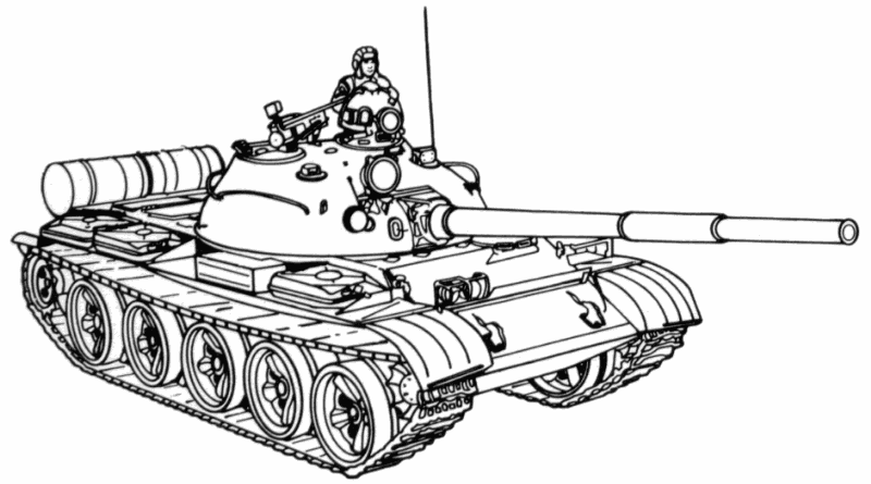 T 62 Main Battle Tank