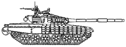 T-72B with Kontakt ERA