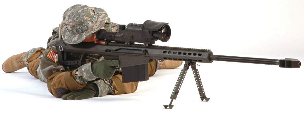 M107 .50 Cal Sniper Rifle Reaches Out 